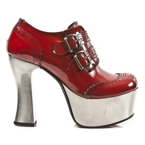  M.DK020-C4 CHAROL ROJO PL DARK METAL ACERO TACON ACERO New Rock M.DK020-C4  2