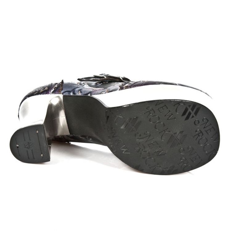  M.DK020-R12 VINTAGE FLOWER LILA PL DARK METAL ACERO TACON AC New Rock M.DK020-R12  7