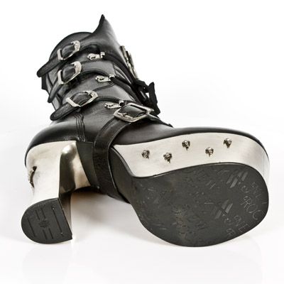  M.DK025-C1 NOMADA NEGRO PL ACERO DARK CRUZ TACON CRUZ ACERO New Rock M.DK025-C1  8