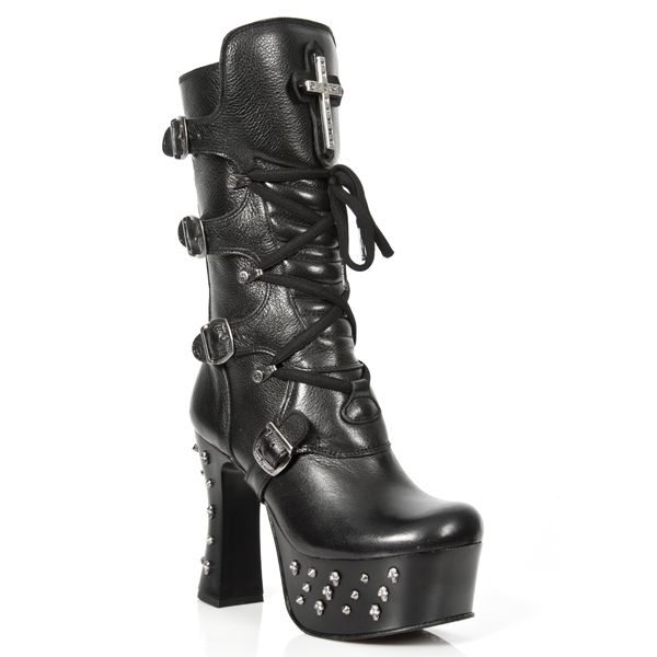  M.DK026-C1 NOMADA NEGRO PL NEGRO DARK SKULL CONOS TACON DARK New Rock M.DK026-C1  2