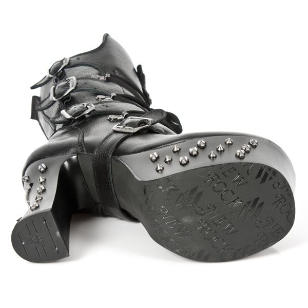  M.DK026-C1 NOMADA NEGRO PL NEGRO DARK SKULL CONOS TACON DARK New Rock M.DK026-C1  6
