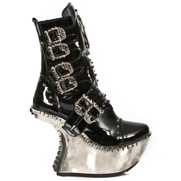  M.EXT005-C2 CHAROL NEGRO PLATAFORMA EXTREME ACERO New Rock M.EXT005-C2  1
