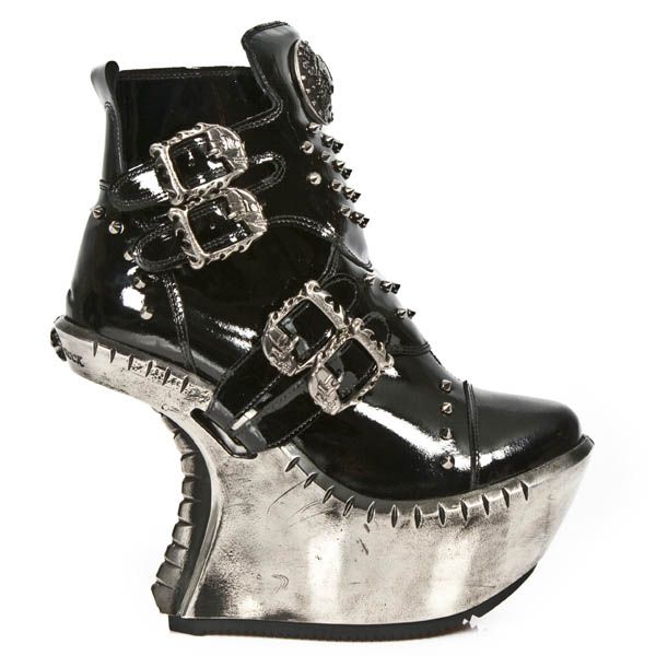  M.EXT010-C2 CHAROL NEGRO PLATAFORMA EXTREME ACERO New Rock M.EXT010-C2  1