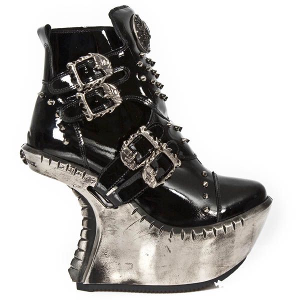  M.EXT010-C2 CHAROL NEGRO PLATAFORMA EXTREME ACERO New Rock M.EXT010-C2  3