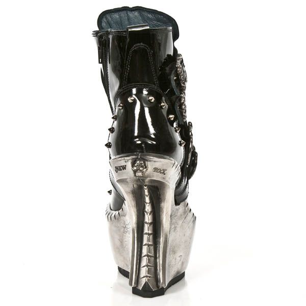  M.EXT010-C2 CHAROL NEGRO PLATAFORMA EXTREME ACERO New Rock M.EXT010-C2  7