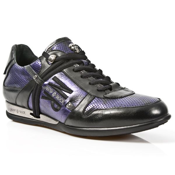 M.HY001-C7 NOMADA NEGRO BOX LILA METAL ITALI NEGRO RIB BOX P New Rock M.HY001-C7  3