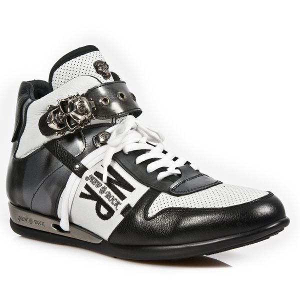  M.HY004-C1 NOAMDA NEGRO NAPA BLANCA PULIK ACERO IT NEG HYBRI New Rock M.HY004-C1  3