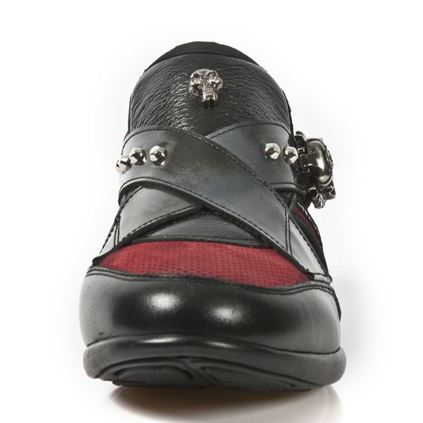  M.HY005-C2 NOMADA NEGRO NATURE ROJO PULIK ACERO ITALI NEG HY New Rock M.HY005-C2  4