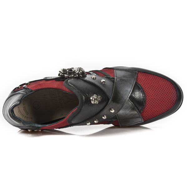  M.HY005-C2 NOMADA NEGRO NATURE ROJO PULIK ACERO ITALI NEG HY New Rock M.HY005-C2  8