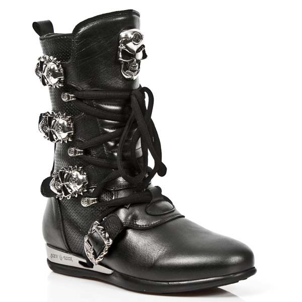  M.HY017-C1 NOMADA NEGRO HYBRID NEGRO CU&#209;A ACERO New Rock M.HY017-C1  3