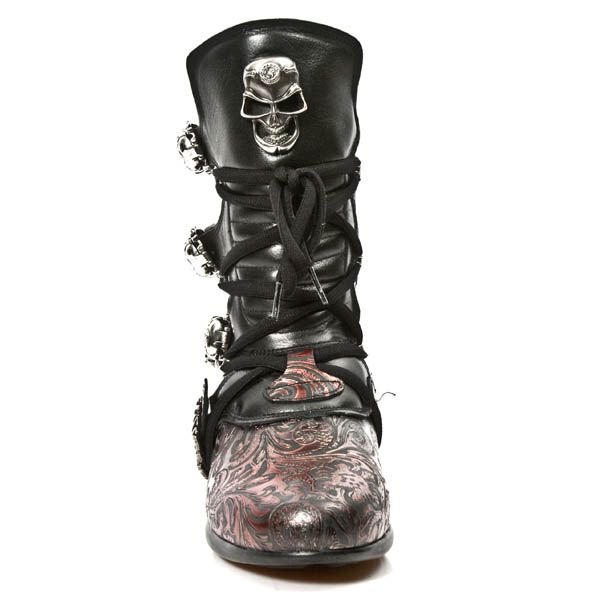  M.HY017-C3 VINTAGE FLOWER ROJO NOMADA NEGRO BOX PER HYBRID N New Rock M.HY017-C3  4