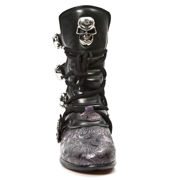  M.HY017-C4 VINTAGE FLOWER LILA NOMADA NEGRO ANTIK LILA PER H New Rock M.HY017-C4  4