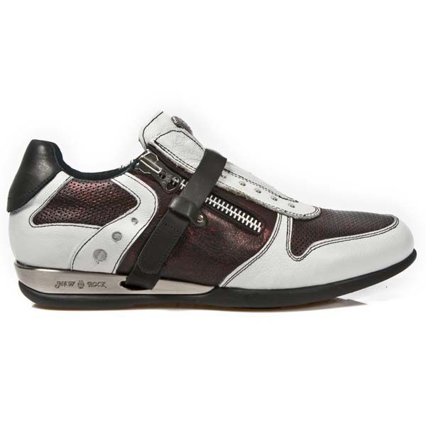  M.HY018-C3 NAPA BLANCA BOX ROJO METAL ITALI NEGRO HYBRID NEG New Rock M.HY018-C3  1