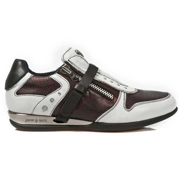  M.HY018-C3 NAPA BLANCA BOX ROJO METAL ITALI NEGRO HYBRID NEG New Rock M.HY018-C3  2