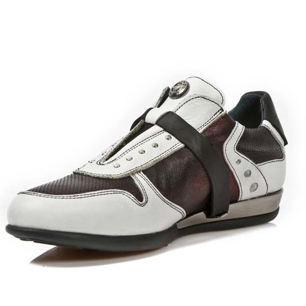  M.HY018-C3 NAPA BLANCA BOX ROJO METAL ITALI NEGRO HYBRID NEG New Rock M.HY018-C3  5