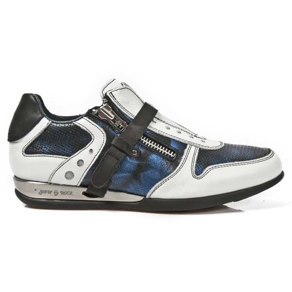  M.HY018-C4 NAPA BLANCA BOX AZUL METAL ITALI NEGRO HYBRID NEG New Rock M.HY018-C4  1
