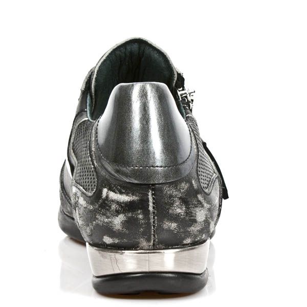 Ботинки M.HY018-C5 VINTAGE RASPADO NEGRO ITALI NEGRO ANTIK ACERO New Rock M.HY018-C5 Изображение 6