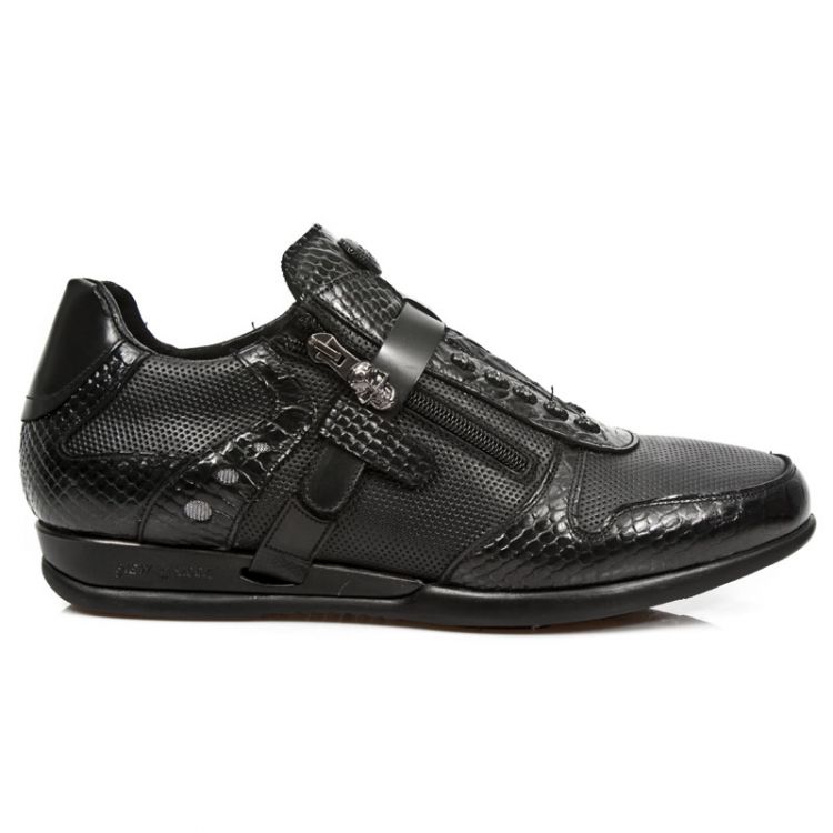  M.HY028-S1 PITON LUX NEGRO, ITALI NEGRO DIAMANTE GRABADO OX New Rock M.HY028-S1  1