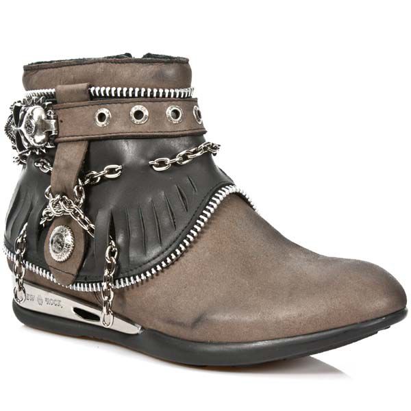  M.HY101-C1 INDIANA MARRON ITALI NEGRO HYBRID NEGRO TACON ACE New Rock M.HY101-C1  3