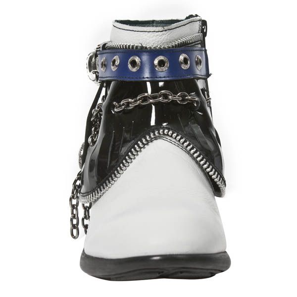  M.HY101-C10 NAPA BLANCA CHAROL NEGRO ANTIK AZUL HYBRID NEGRO New Rock M.HY101-C10  4