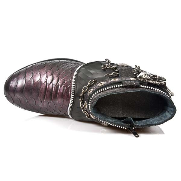  M.HY101-C2 SERPENTE MAKI LILA ITALI NEGRO HYBRID NEGRO T ACE New Rock M.HY101-C2  8