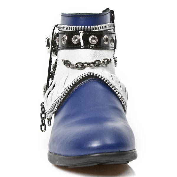  M.HY101-C9 ANTIK AZUL NAPA BLANCA CHAROL NEGRO HYBRID NEGRO New Rock M.HY101-C9  4