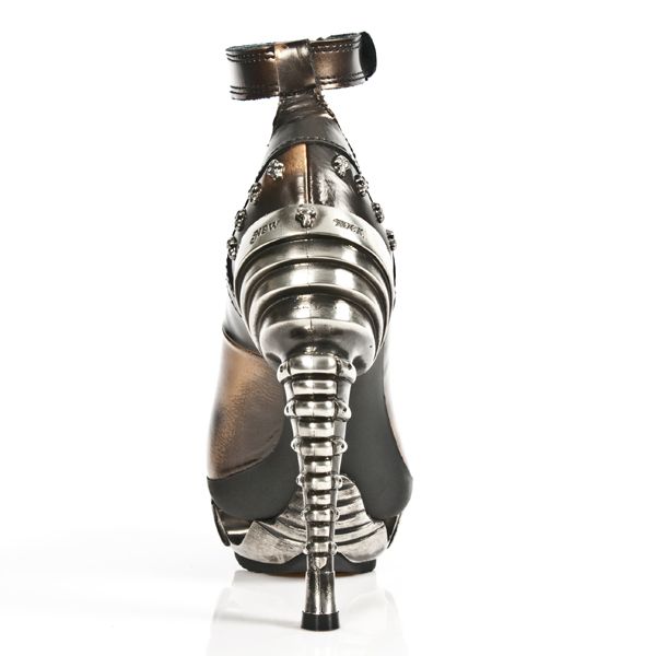  M.MAG001-C3 PULIK COBRE PIEL VIVO NEGRO MAGNETO ACERO New Rock M.MAG001-C3  6