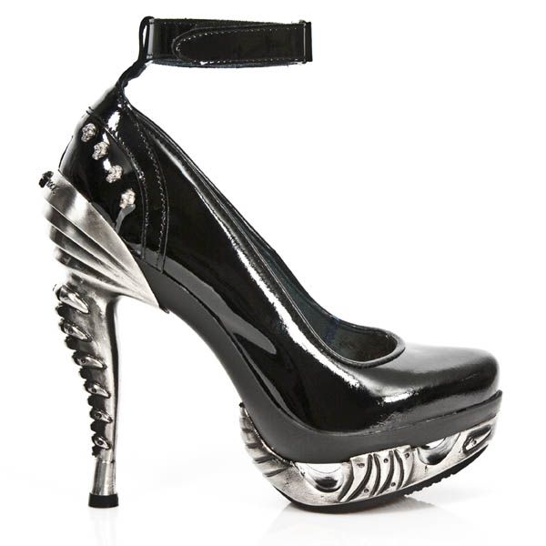  M.MAG001-C4 CHAROL NEGRO PIEL VIVO NEGRO MAGNETO ACERO New Rock M.MAG001-C4  2
