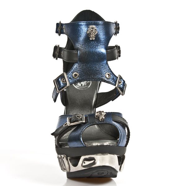  M.MAGS002-C4 BOX AZUL METAL ITALI NEGRO MAGNETO ACERO New Rock M.MAGS002-C4  4