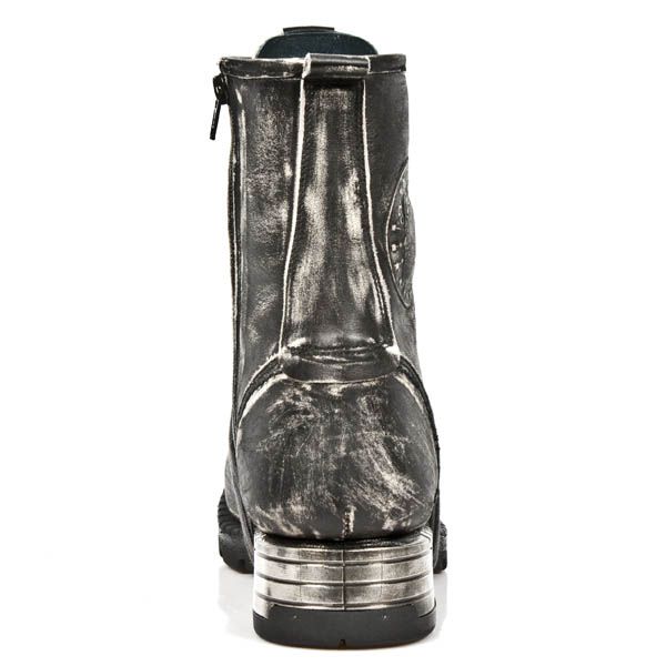  M.MR001-C4 VINTAGE RASPADO NEGRO MOTOROCK NEGRO TACON ACERO New Rock M.MR001-C4  6