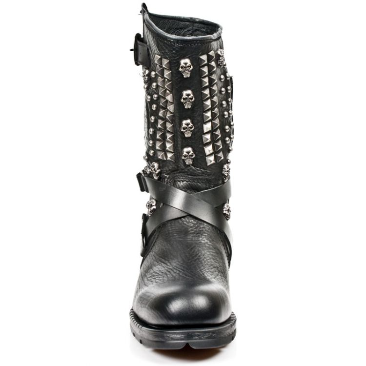  M.MR020-C1 BUFALO NEGRO ENCOGIDO MOTOROCK NEGRO TACON ACERO New Rock M.MR020-C1  4