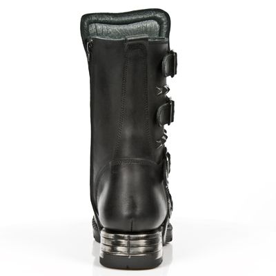 Ботинки M.MR029-C1 ITALI NEGRO NOMADA NEGRO MOTOROCK NEGRO ACERO New Rock M.MR029-C1 Изображение 6