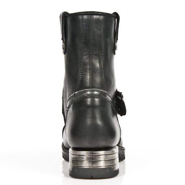  M.MR7617-C1 ITALI NEGRO BOX PLANE MOTOROCK NEGRO TACON ACERO New Rock M.MR7617-C1  6
