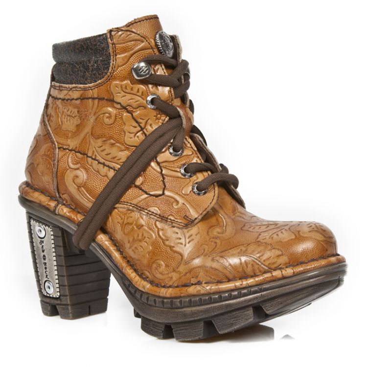  M.NEOTR002-C1 VINTAGE FLOWER CUERO ATAPUERCA MARRON NEOTRAIL New Rock M.NEOTR002-C1  3
