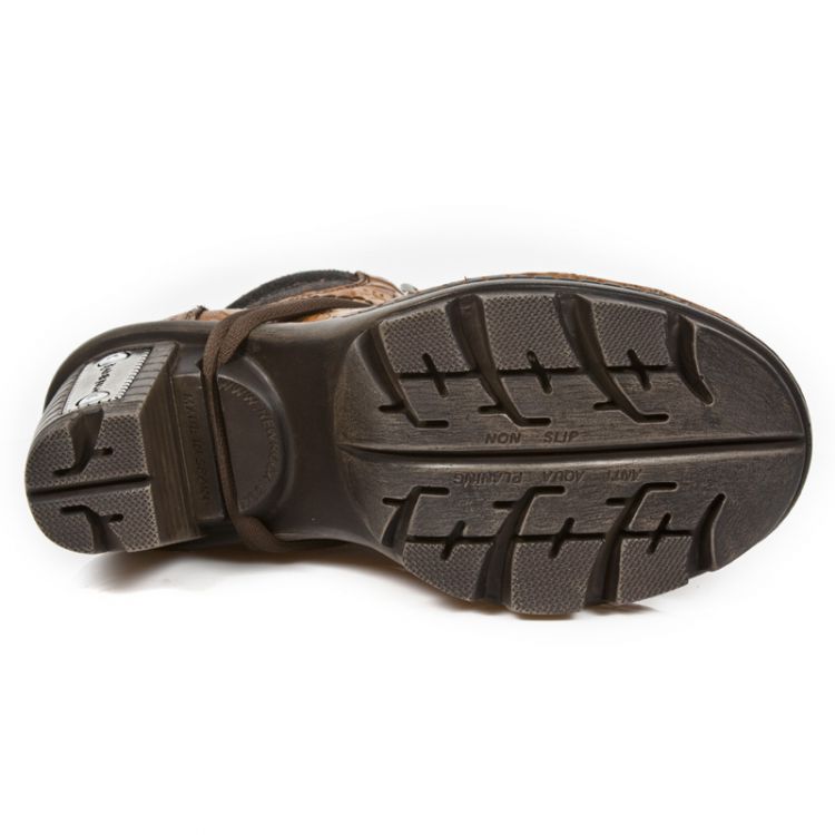  M.NEOTR002-C1 VINTAGE FLOWER CUERO ATAPUERCA MARRON NEOTRAIL New Rock M.NEOTR002-C1  7