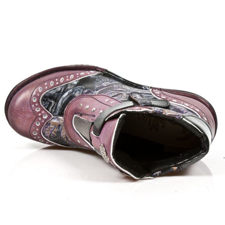  M.NEOTR003-C8 BOX TALCO LILA VINTAGE FLOWER LILA PULIK ACERO New Rock M.NEOTR003-C8  8