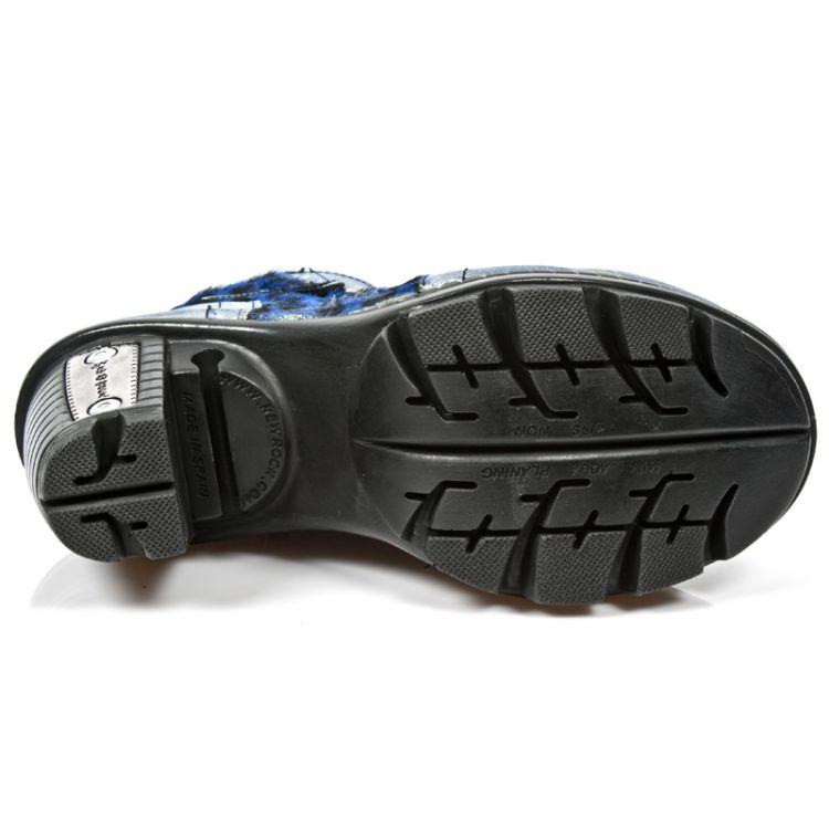  M.NEOTR003-C9 BOX TALCO AZUL PELO LEOPARDO AZUL PULIK ACERO New Rock M.NEOTR003-C9  7
