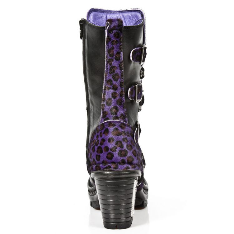  M.NEOTR005-C10 ITALI NEGRO PELO LEOPARDO LILA NEOTRAIL NEGRO New Rock M.NEOTR005-C10  6