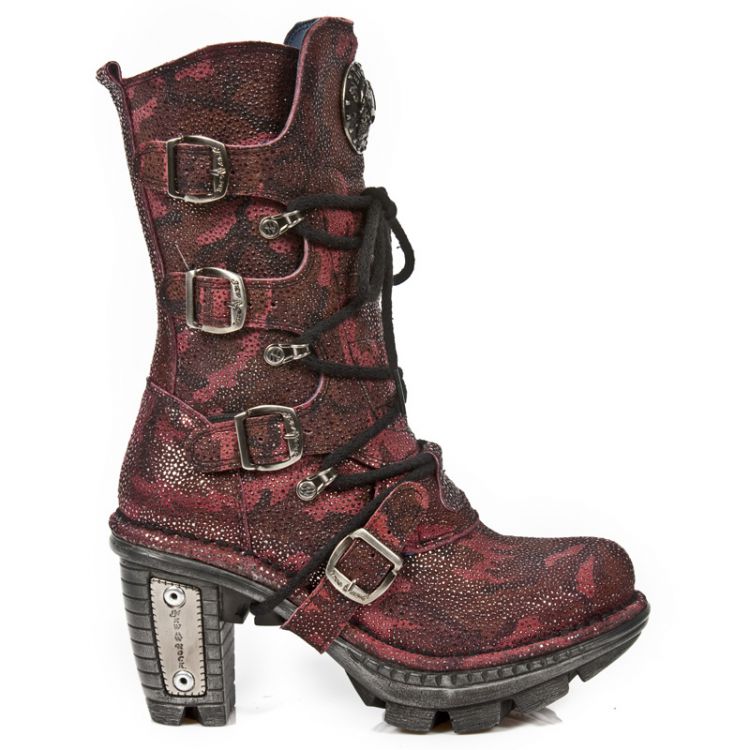  M.NEOTR005-C11 CAMU GLITTER ROJO NEOTRAIL ACERO New Rock M.NEOTR005-C11  1