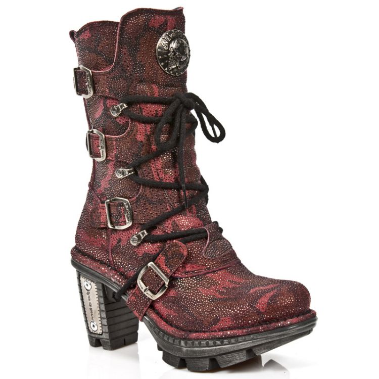  M.NEOTR005-C11 CAMU GLITTER ROJO NEOTRAIL ACERO New Rock M.NEOTR005-C11  3