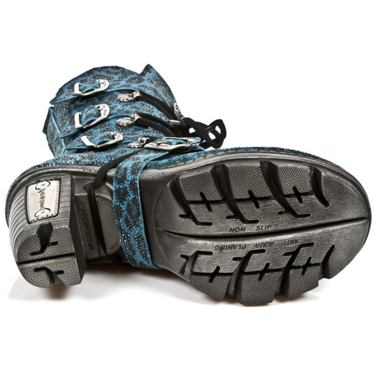  M.NEOTR005-C8 LEO GLITTER AZUL NEOTRAIL ACERO New Rock M.NEOTR005-C8  7
