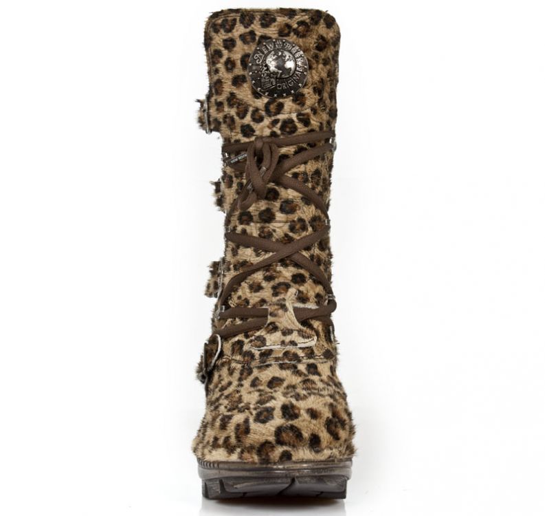  M.NEOTR005-S26 VINTAGE FLOWER LEOPARDO PELO MARRON, NEOTR H New Rock M.NEOTR005-S26  4