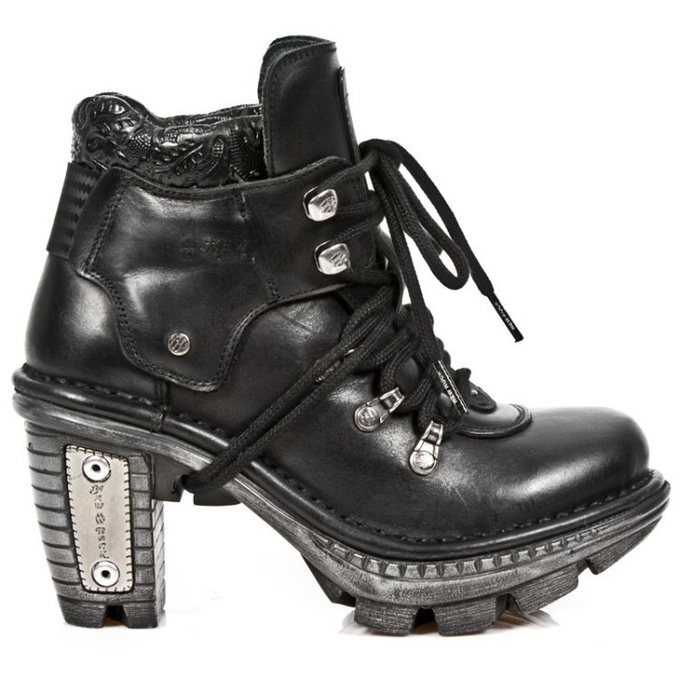 Ботинки M.NEOTR007-C1 ITALI NEGRO VINTAGE FLOWER NEGRO CARBONO NEG N New Rock M.NEOTR007-C1 Изображение 2