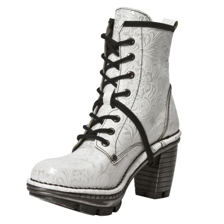  M.NEOTR008-S5 VINTAGE FLOWER BLANCO-PLATA, RIB NEG. NEOTR AC New Rock M.NEOTR008-S5  4
