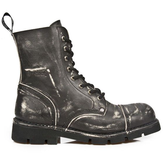 Ботинки M.NEWMILI083-C5 VINTAGE RASPADO NEGR PLANING NEG SIN COMFORT New Rock M.NEWMILI083-C5 Изображение 1