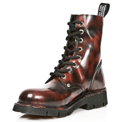  M.NEWMILI084-C4 PULIK BURDEOS PLANING NEGRO SIN COMFORT PLUS New Rock M.NEWMILI084-C4  5