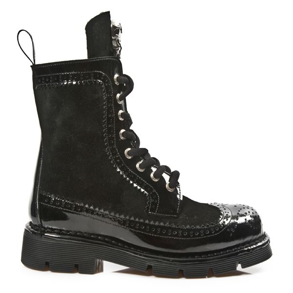  M.NEWMILI110-C1 CHAROL NEGRO VELOUR NEGRO PLANING NEGRO SIN New Rock M.NEWMILI110-C1  1
