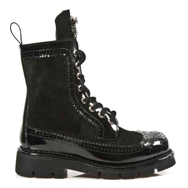  M.NEWMILI110-C1 CHAROL NEGRO VELOUR NEGRO PLANING NEGRO SIN New Rock M.NEWMILI110-C1  2