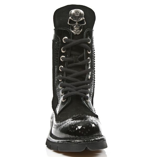  M.NEWMILI110-C1 CHAROL NEGRO VELOUR NEGRO PLANING NEGRO SIN New Rock M.NEWMILI110-C1  4
