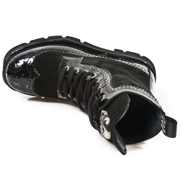  M.NEWMILI110-C1 CHAROL NEGRO VELOUR NEGRO PLANING NEGRO SIN New Rock M.NEWMILI110-C1  8